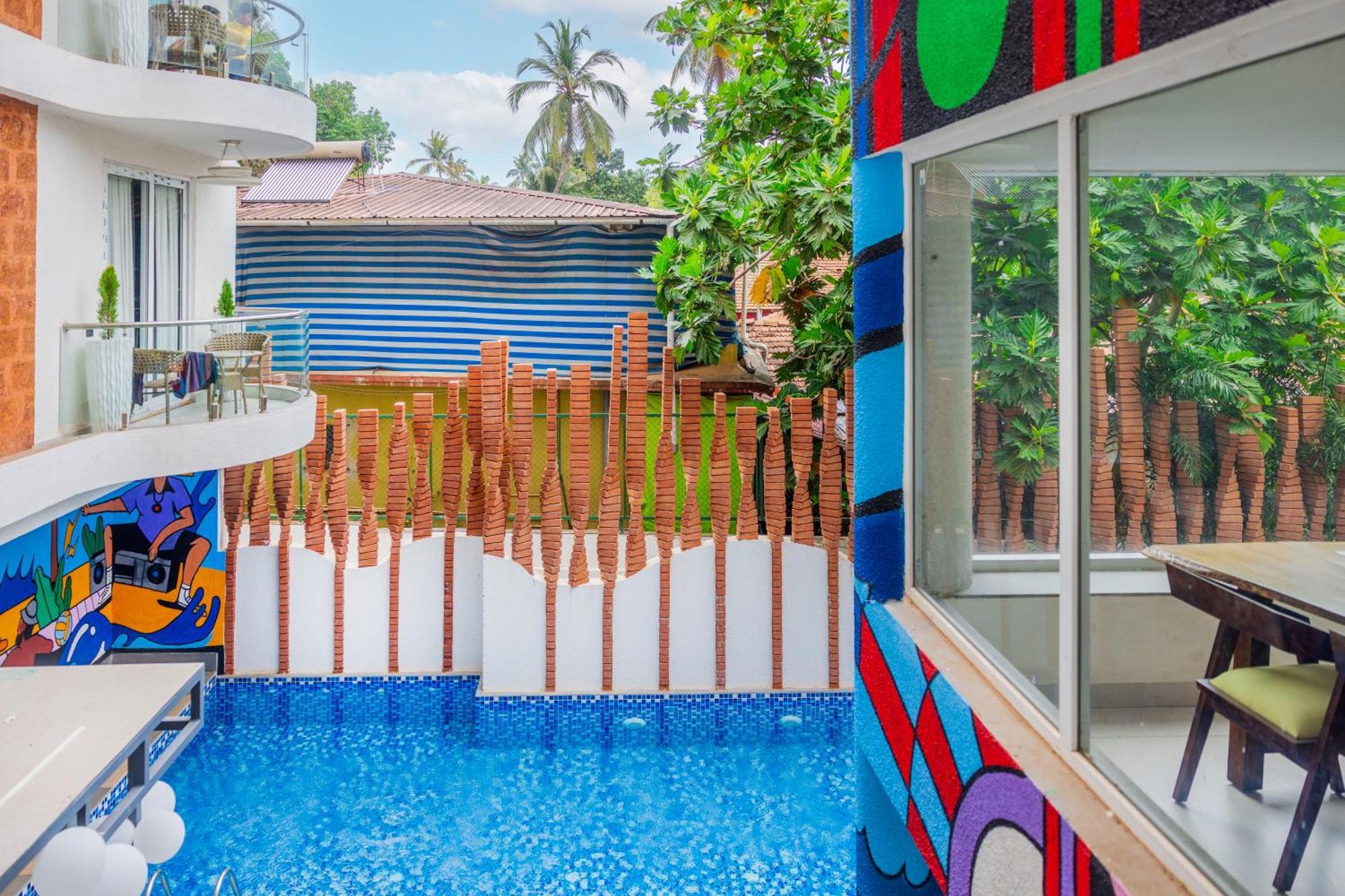 Downtown Hostels - Anjuna Zewnętrze zdjęcie
